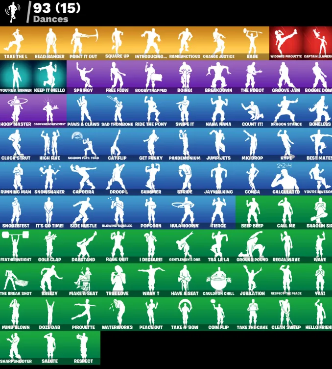 F891 Travis Scott, Diamond Jack, Astro Jack, OG STW Super Deluxe, The Reaper, Elite Agent, Point It Out, Take The L, Orange Justice, 98 Skins (G)